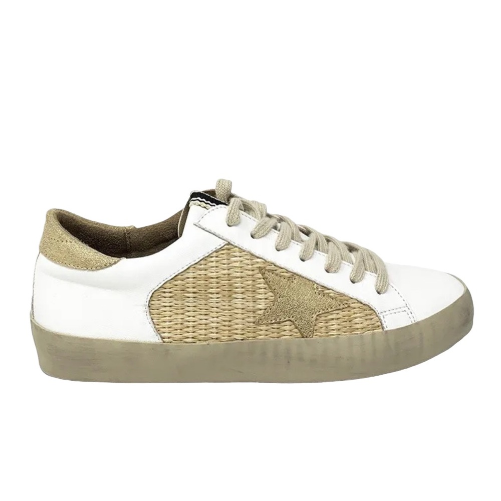 SHU SHOP Penny Raffia Sneakers